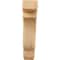 Ekena Millwork 1 3/4"W x 5"D x 7 1/2"H Bedford Wood Bracket, Red Oak BKTW02X05X08BERO - alternate 3